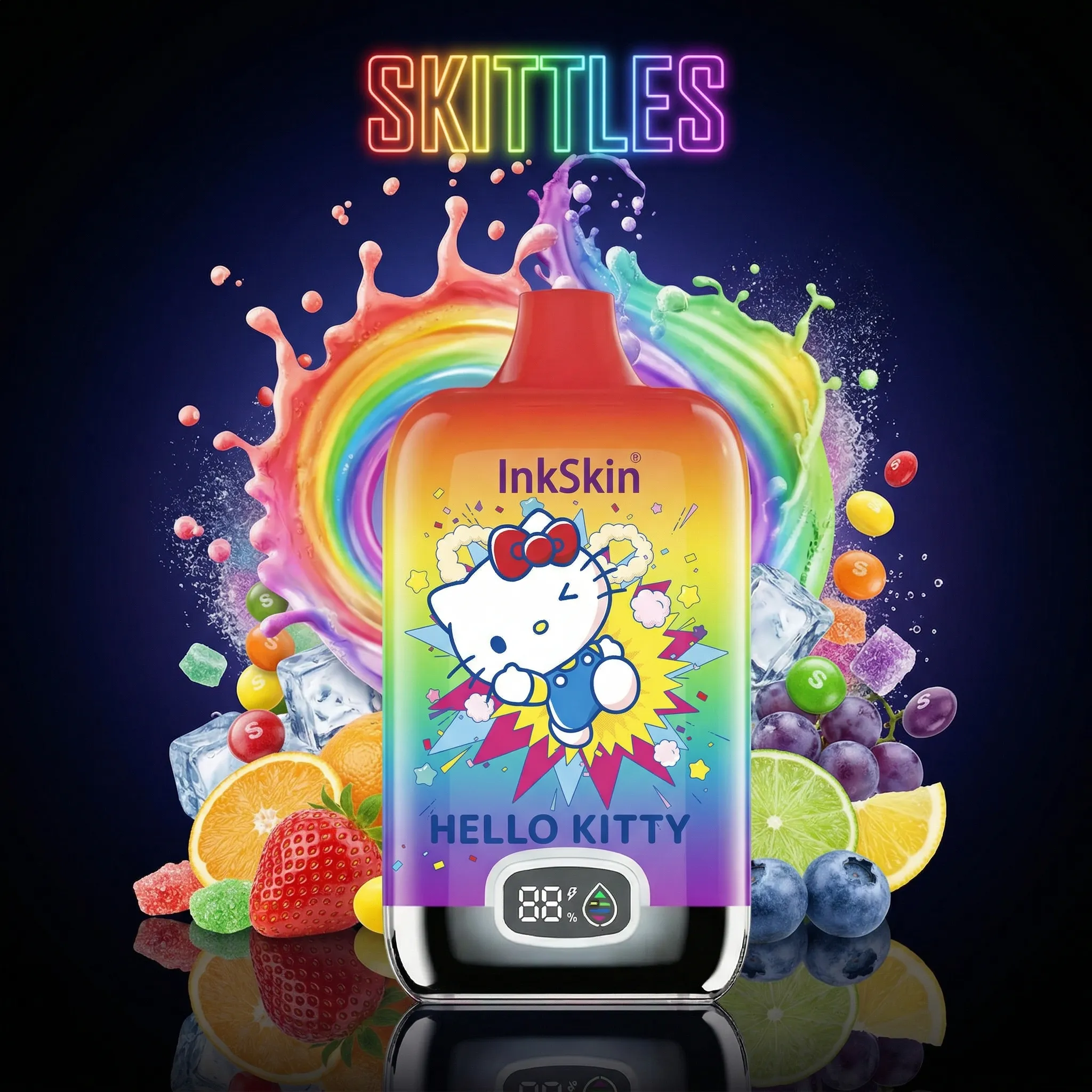 hello Kitty - ⭐InkSkin Digital Box 12000 Puffs - 10+ Flavour Choices 🍇🍉🍋 hello Kitty - ⭐InkSkin Digital Box 12000 Puffs - 10+ Flavour Choices 🍇🍉🍋
