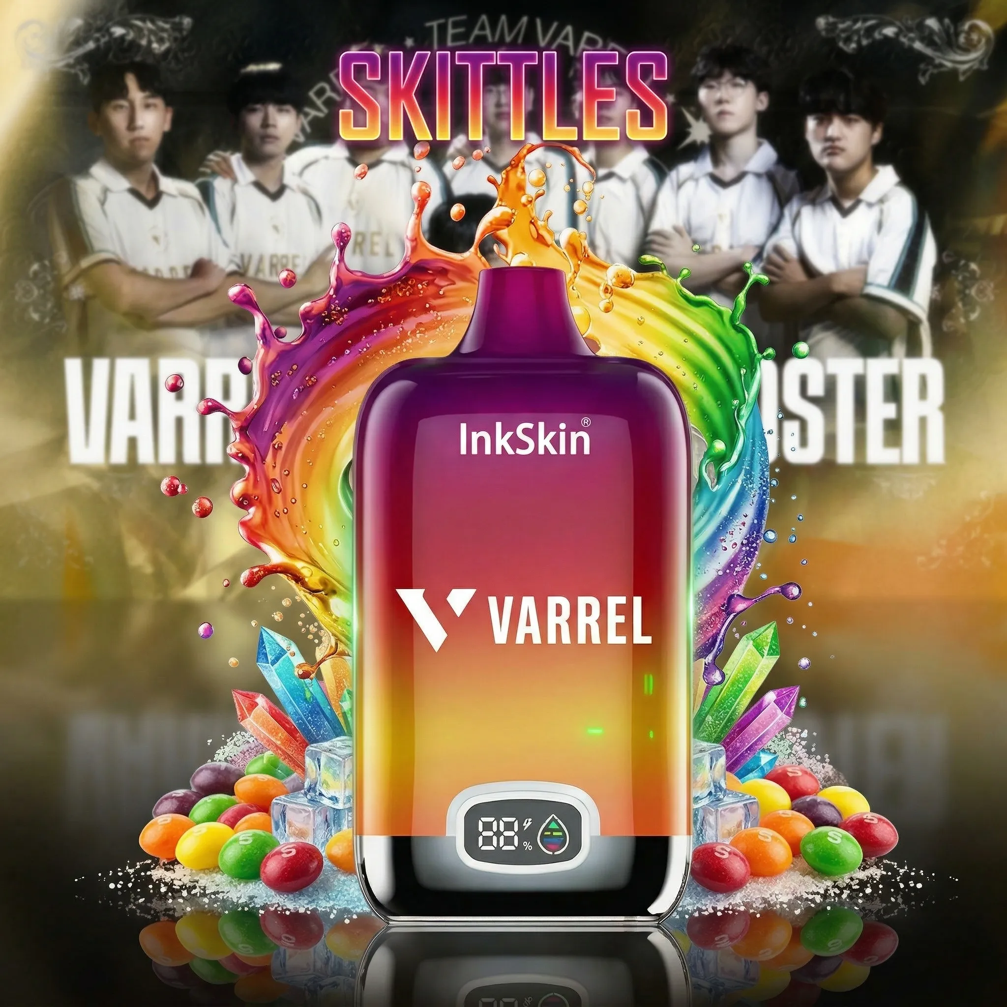 VARREL team - โญInkSkin Digital Box 12000 Puffs - 10+ Flavour Choices ๐๐๐ VARREL team - โญInkSkin Digital Box 12000 Puffs - 10+ Flavour Choices ๐๐๐