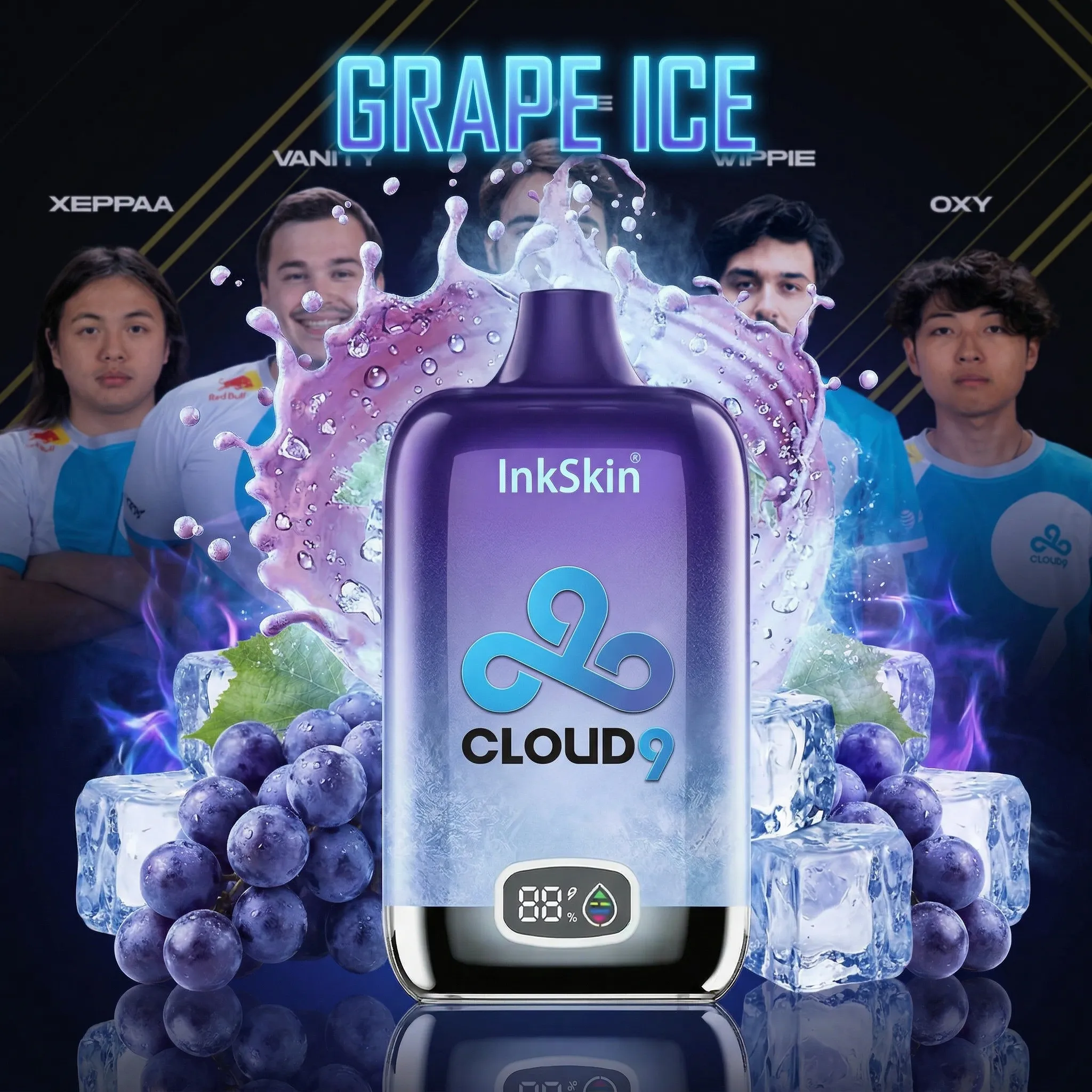 C9 team - โญInkSkin Digital Box 12000 Puffs - 10+ Flavour Choices ๐๐๐ C9 team - โญInkSkin Digital Box 12000 Puffs - 10+ Flavour Choices ๐๐๐