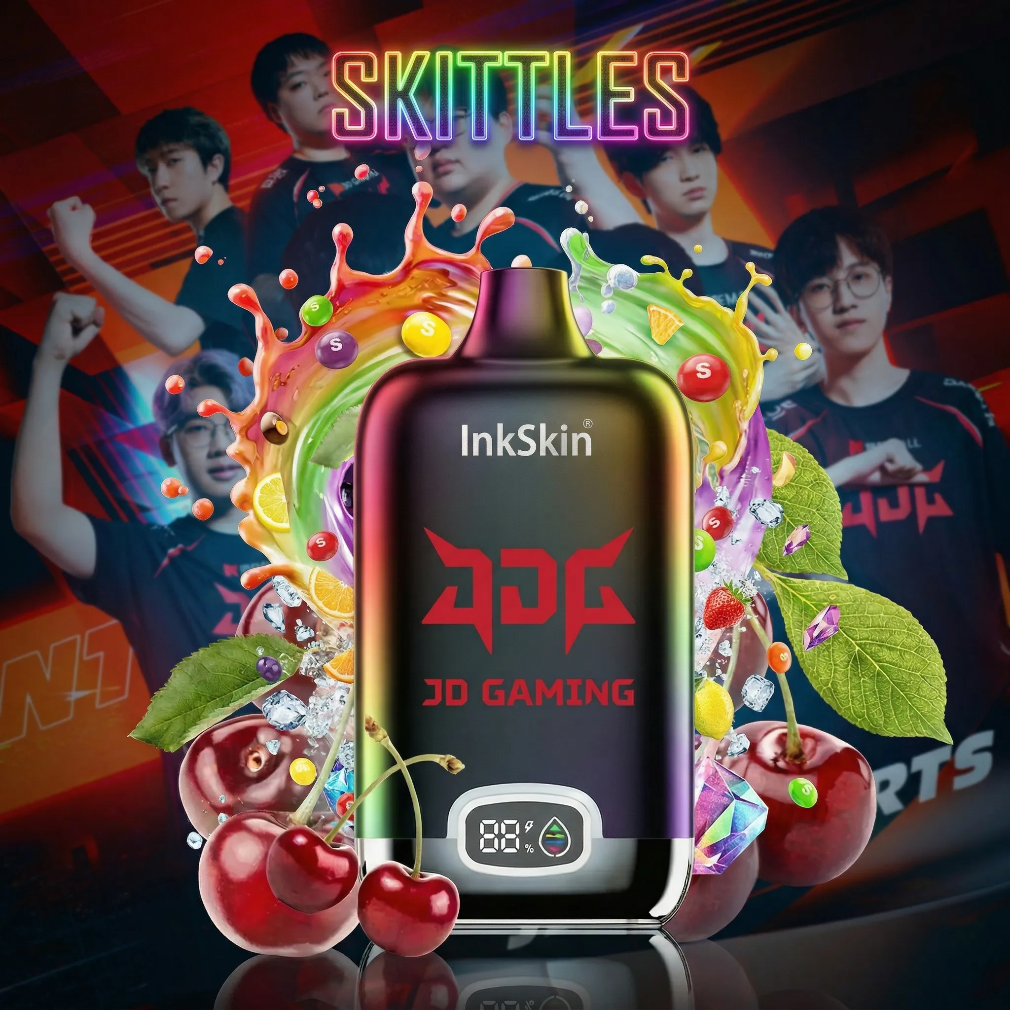 JDG team - โญInkSkin Digital Box 12000 Puffs - 10+ Flavour Choices ๐๐๐ JDG team - โญInkSkin Digital Box 12000 Puffs - 10+ Flavour Choices ๐๐๐