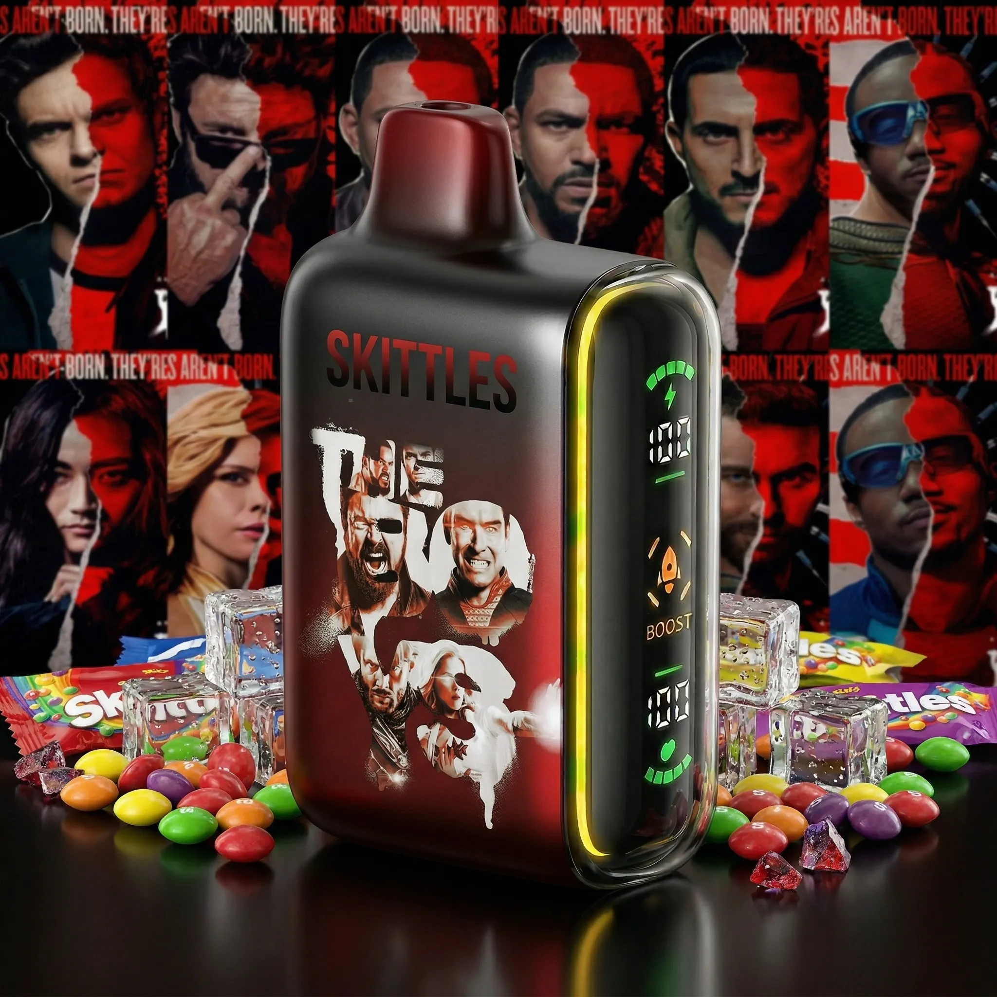 The Boys - 🔥InkSkin Pulse 15000 Puffs new - 10+ Flavour Choices 🍇🍉🍋 The Boys - 🔥InkSkin Pulse 15000 Puffs new - 10+ Flavour Choices 🍇🍉🍋
